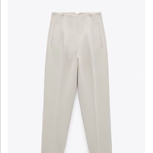 High waisted zara trousers